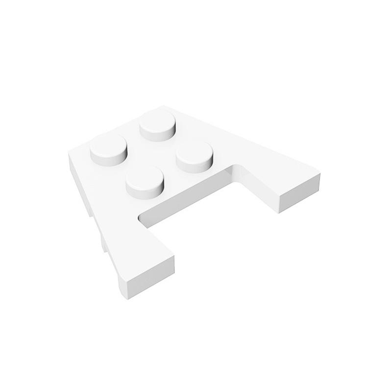Non-Toxic Moc 10Pcs 90194 Wedge Plate 3X4 Building Blocks Kit 48183 28842 Board 4859 Bricks Particle Puzzle Toys Children Birthday Gifts