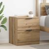 Nightstand Set of 2 Artisan Oak Finish 45 x 39 x 50 cm Engineered Wood