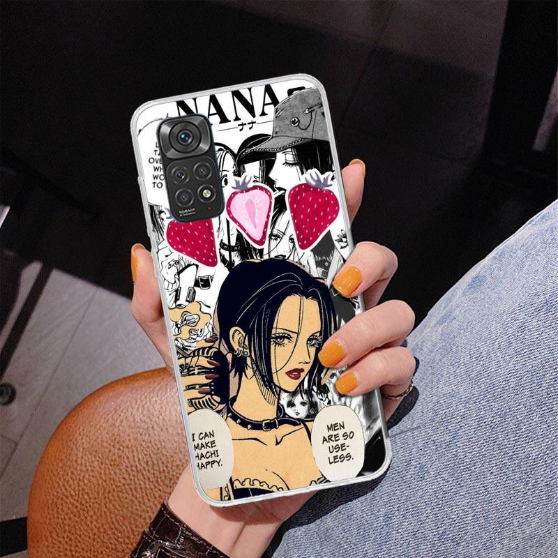 NaNa Osaki Anime Phone Case For Xiaomi Redmi Note 15 14 13 12S 12 11 Pro Plus 14S 11S 11E 10 10S 11T 5G Personalized Cover Redmi
