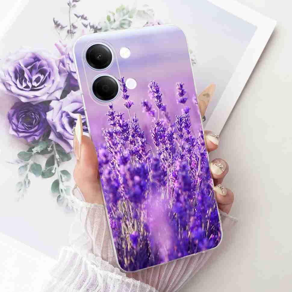 For vivo Y05 4G 6.74" Case Simple Cute Cartoon Cat Rabbit Silicone TPU Back Cover For Vivo y05 VIVO Y 05 4G Phone Cases Bumper