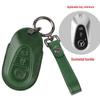 Genuine Leather Handmade Smart Car Key Case for Mercedes - Full Cover