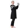 Plus Size Women Muslim Muslimah Swimwear Full Coverage Women Swimming Suit Conservative Highly Elastic Comfortable 3 Pieces Beachwear 3XL-8XL