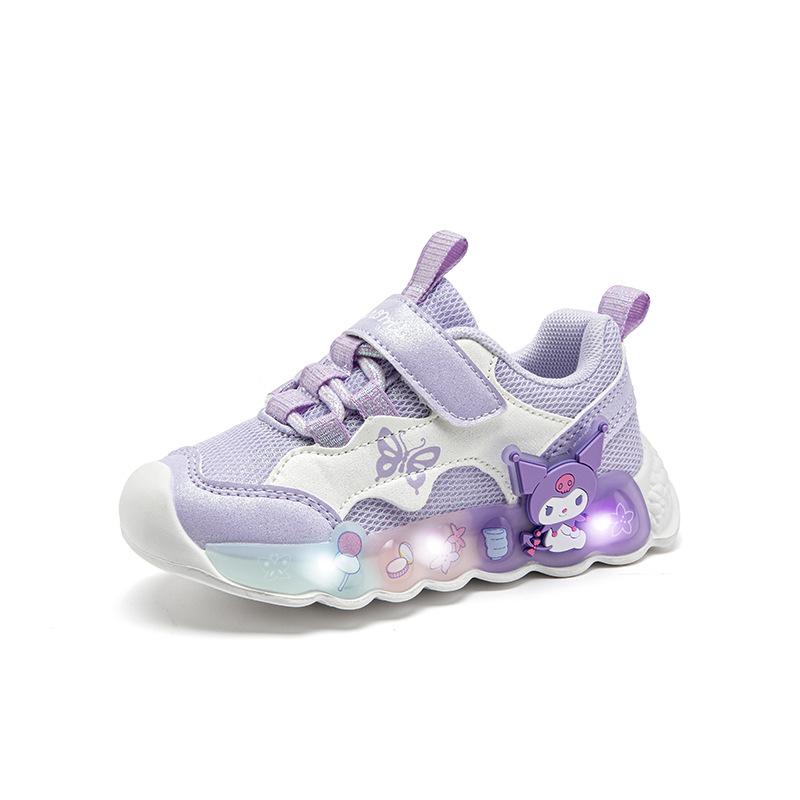 Hello Kitty & Kuromi Mädchen Leuchtsneaker - Herbsttrend 2025