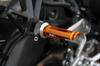 SSK machined aluminum tandem step racing type for passenger mounting part color: black step bar color: black