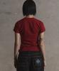 Garter Gallery Vintage Heart Crop T-Shirts_Red