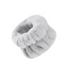 Plush Flannel Absorbent Wristbands & Splash-Proof Headband Set