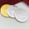 2026 Australian zodiac horse, silver plated color printed commemorative medal, creative ornament, bracket, zodiac year coin, gift coin