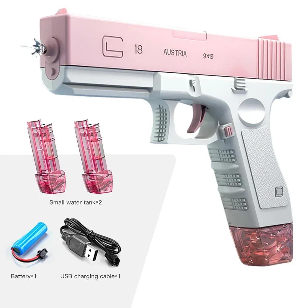 M416 Water Gun Shooting Toy Summer M416 Water Gun Battle Beach Outdoor Entertainment Children's and Adult Toys