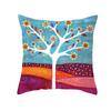 Kissenbezug Kissenbezug Cartoon Blume Baum Gedruckt Sofakissen Büro S Polyester Heimdekor Kissenbezüge