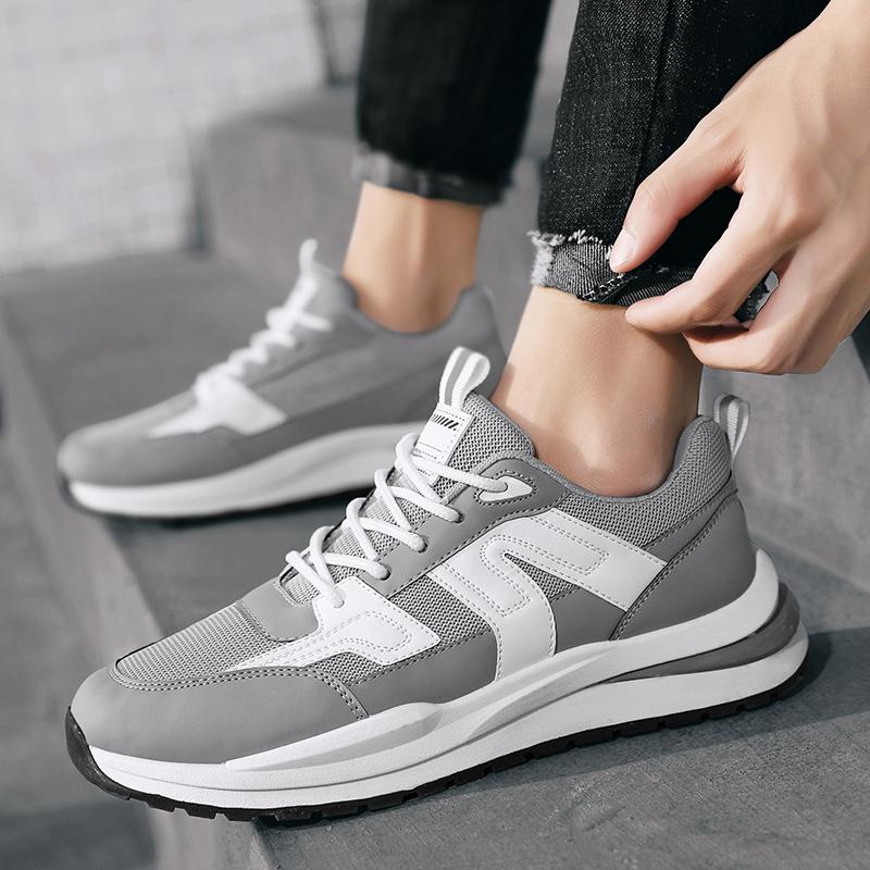 All -Match Dad Shoes Men 'S Summer Mesh Casual Breathable Running Shoes Thick Bottom Wear -Resistant Non -Slip Sports Men 'S Shoes