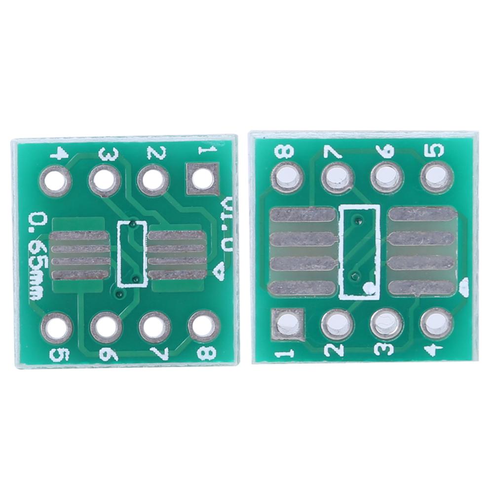 100PCs Adapter Board Converter Module Lightweight SOP8 SSOP8 To DIP8 TSSOP8 DIP SMD To Inline