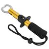 Fish Lip Gripper Stainless Steel Fish Grip Holder Fishing Tool with Wrist Strap Fishing Gear Accessories