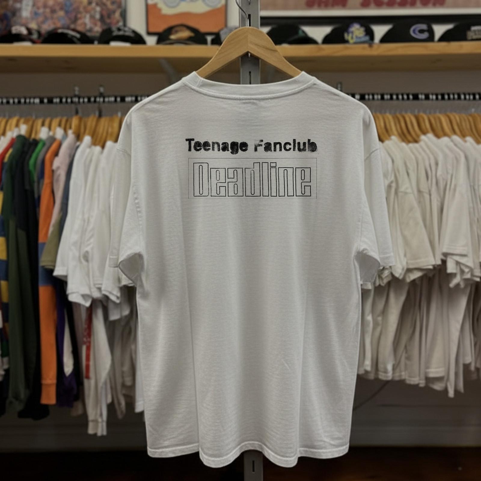 1994 Teenage Fanclub Tank Girl Promo T-Shirt White XXL XL