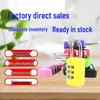Colorful Alloy Digital Combination Padlock - Anti-Theft Safety Lock for Stationery and Luggage
