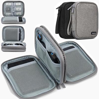 Elektronische Aufbewahrungstasche Mobiles Festplattenpaket Geschäftsreise Tragbarer USB-Datenkabel-Organizer Headset-Ladegerät Schutzhülle
