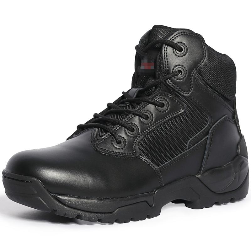Fashion Men's Low Top Tactical Boots Outdoor Desert Climbing Sports Hiking Shoes Field Training Combat Boots Male Work Safety Shoes