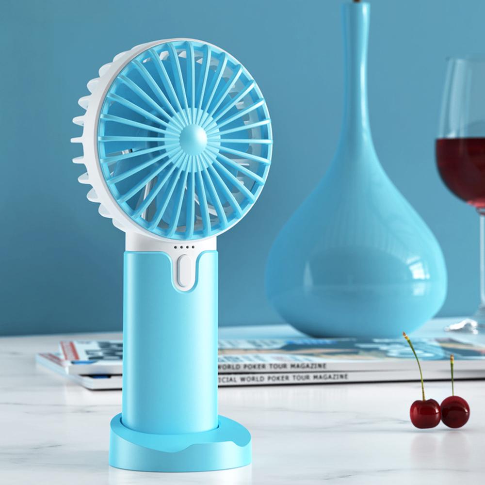 Handheld Portable Fan USB Mini Rechargeable Cooler