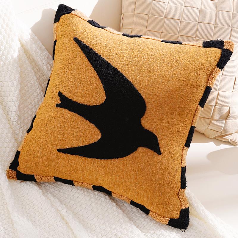 Retro LuxuryThrow Pillow Covers for Living Room Sofa Decorative Cushion Cases Bedside Pillow Covers Throw Pillow Cover