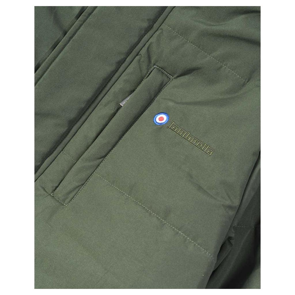 Lambretta Mens AW25 Padded Parka