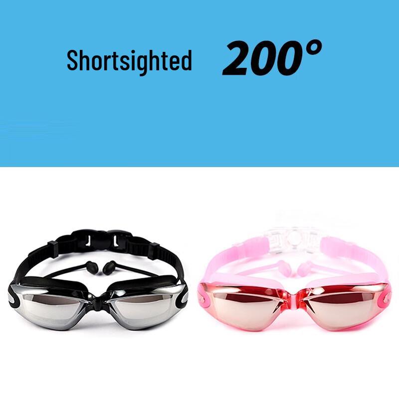 Norman HD Anti-Fog Swim Goggles with Earplugs