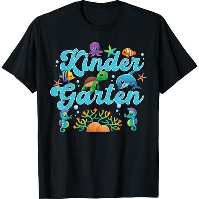 Kindergarten Teacher Sea Life Ocean Animal Lover Teach T-Shirt