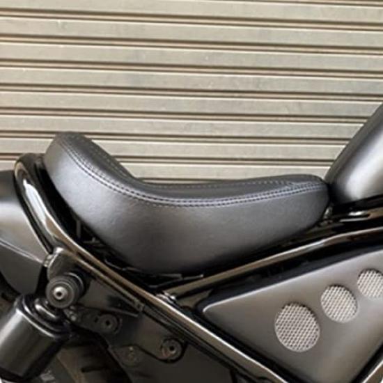 Sella sostitutiva Diabolus Honda Rebel RB113 Cuscini per sella Diablo Custom Works Per da 250/500 3 linee, Rebel300/500 2018-2020