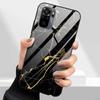 Tempered Glass Phone Cases for Xiaomi Redmi Note 10 11 Pro 10T 10s 11s Note11 11Pro Cover Hard PC Back Coque Note10 10 s 10Pro