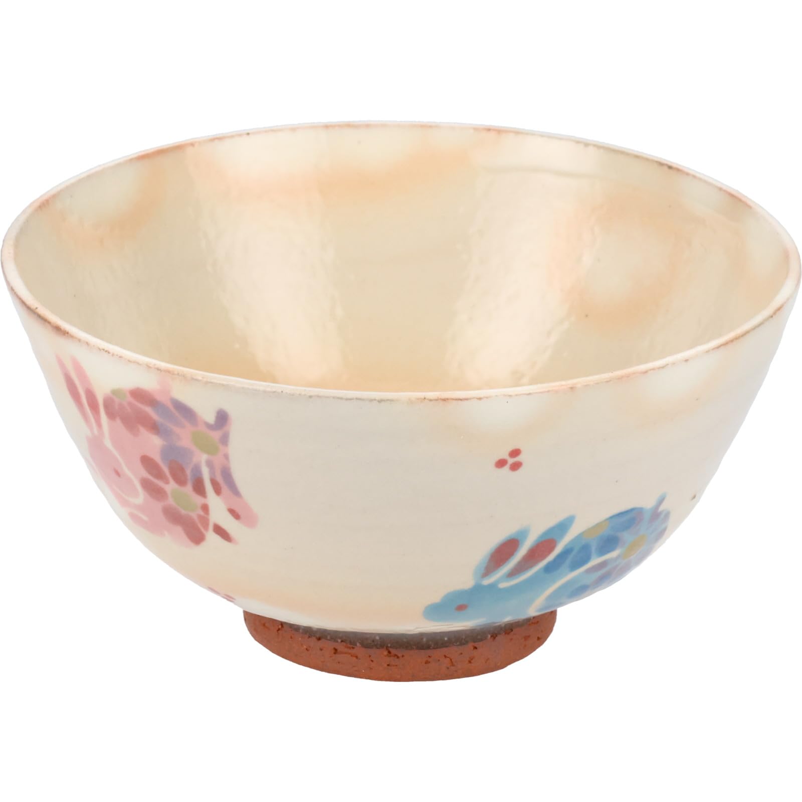 

Кё-яки, Киёмидзу-яки, Печь Кэйдзи, Чайная чаша/Пиала, Прибл.. 12 x 6 см, Дизайн Счастливый кролик , Сделано в Японии, 276034