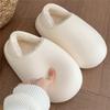 New Slippers Women Winter Soft Fluffy Waterproof Cotton Shoes for Home Thick Sole Slippers Cozy Warm Flats Non-Slip Shoe