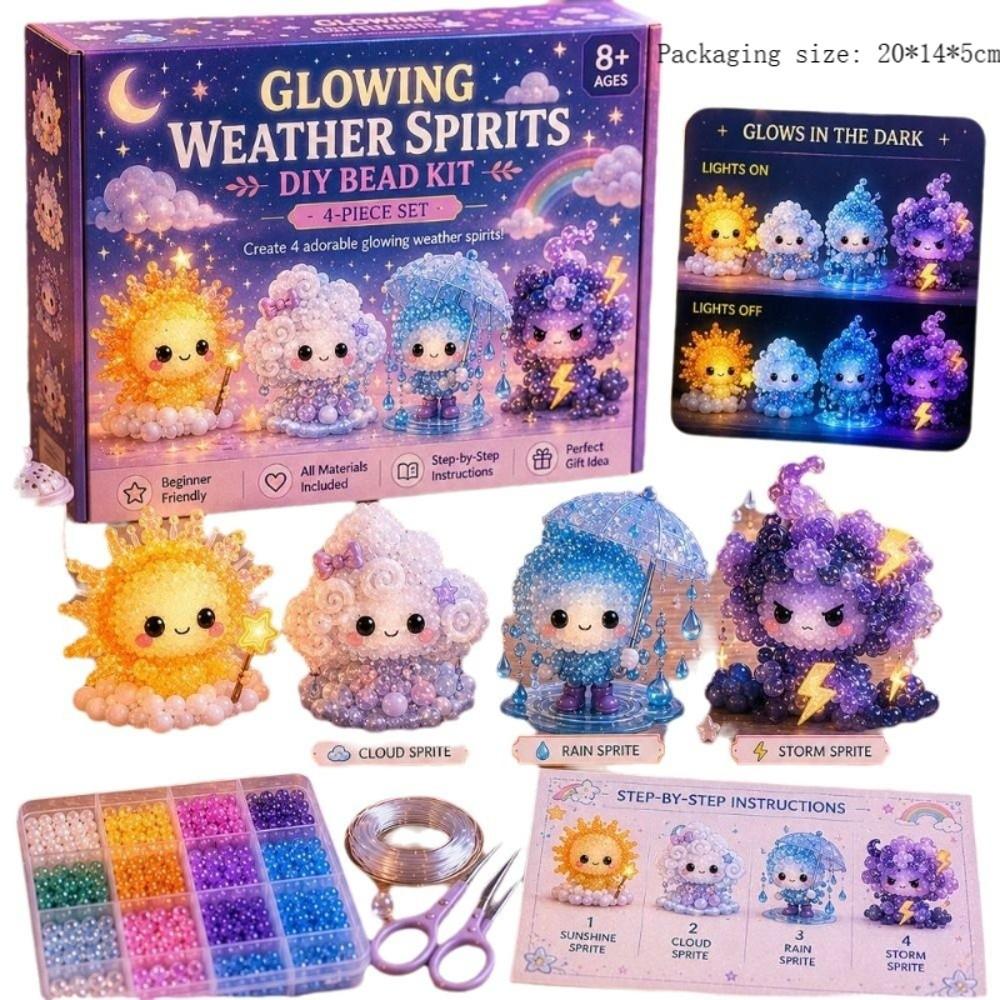 Süßes Design 3D Perlen Tier Set Tierform DIY Perlen Bastelset Geschenkidee