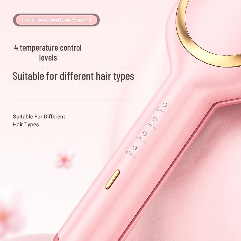 Minhuang Large Curling Iron with Water Wave and Three-Stick Egg Design