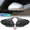 Rückspiegelabdeckung Kappe Spiegelkappe Seitenspiegelabdeckung Glänzend Schwarz Passend für Volvo C30 C70 S40 S60 V40 V50 V70 2008- 2010