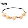 Fairy Style Hairband for Hanfu Flower Headband, Crown, Headpiece, Boho Floral Wreath Headband Hair Accessories Women Wedding Birthday Festival