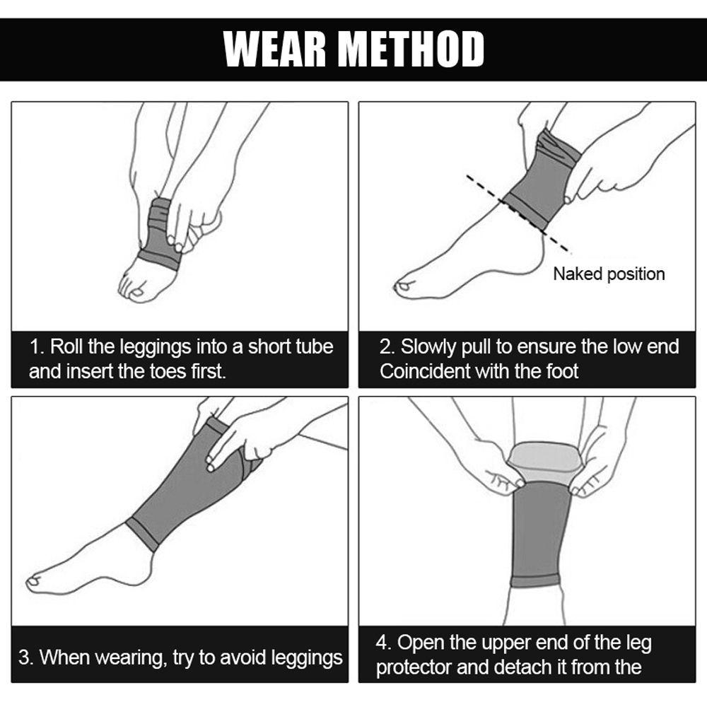 1Pair Calf Compression Sleeve Men Women Running Leg Compression Socks for Shin Splint Relieve Calf Pain, Swelling,Varicose Veins