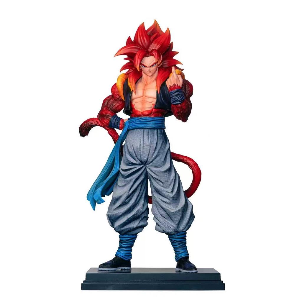 Jt Statua Dragon Ball Ssj4 Gogeta Figura Mani Sostituibili Super Saiyan 4 Gogeta PVC Action Figures Collezione Modello Giocattoli Regali