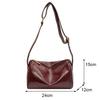 Bolsa de ombro vintage para mulheres, bolsa tiracolo larga da moda, bolsa retrô, bolsa mensageiro, bolsa feminina