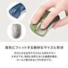 Sanwa Direct Bluetooth Mouse, Quiet, Compact, Multi-Pairing, iOS Compatible, DPI Switching, Blue LED, Greige, 400-MABTIP3GG