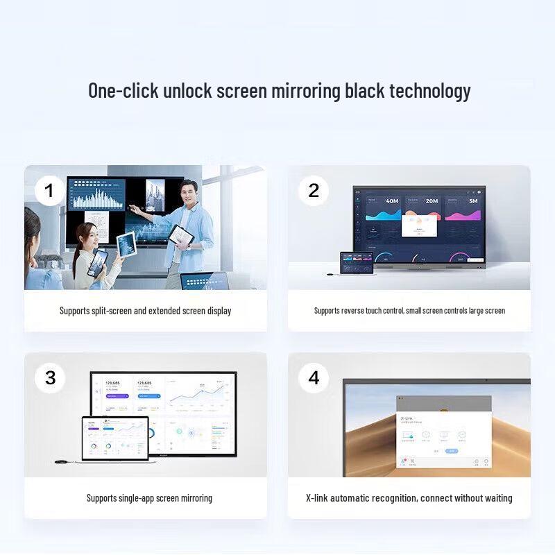 MAXHUB New Generation 65-inch Smart Interactive Meeting Flat Panel (CN version)
