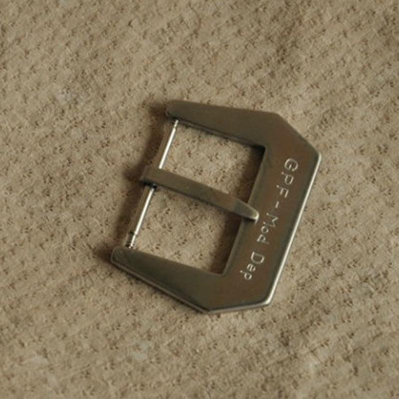 MERJUST нержавеющая сталь 316L 22 мм 24 мм 26 мм серебряная пряжка GPF для часов PAM — фото 2