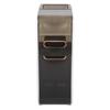 Slim Bathroom Storage Cabinet Plastic Narrow Bathroom Storage Space Saving Floor Organizer Side Unit