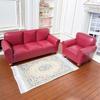 Miniature Sofa Model Figurine For 1/12 Scale Dollhouse Furniture Great For Bedroom and Living Room Scene Decoration