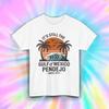 Gulf of Mexico Shirt Funny Beach Sunset Palm Tree Pendejo Quote Tee S-5XL