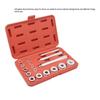 17 Pcs Bearing Race Seal Driver Tool Kit 10 Universal Sizes with Storage Case for Automotive Wheel Bearing Installation