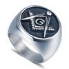 2026 Europäischer und Amerikanischer Modischer Schlichter Ring, Personalisierter Retro Herrenring Schmuck