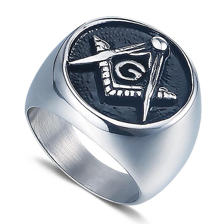 2026 European and American Fashion Simple Ring, Personalized Retro Men s Ring Jewelry 7