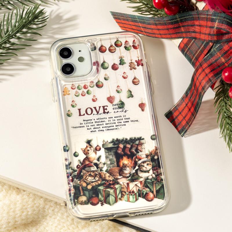 Tomato Girl Christmas Landscape PET Tape: Holiday Journal DIY Stickers