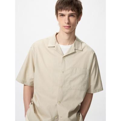 Japonská košeľa s otvoreným golierom