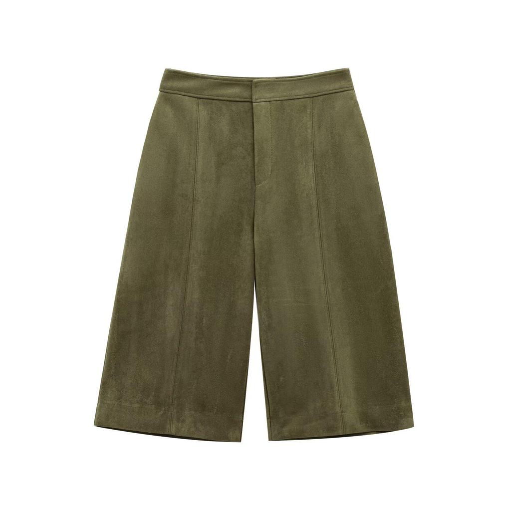 2025 Early Spring Women's Suede-Effect Bomber Jacket