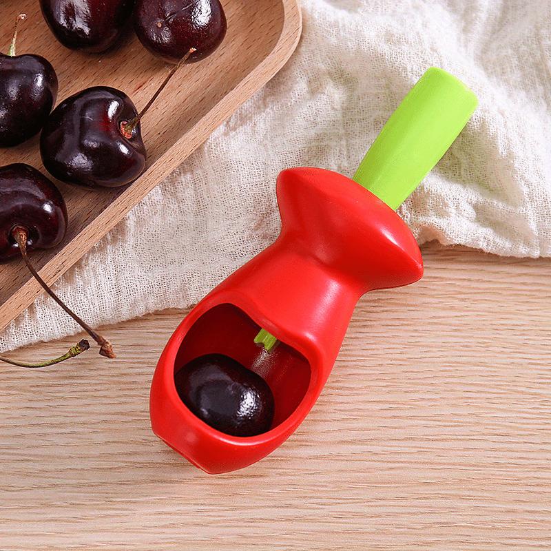 Portable Kitchen Tool: 1pc Cherry Seed Remover for Outdoor Camping and Picnic - Easily Remove Fruit Pits!