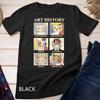 Cute Artistic Cat - Cat Art History - Cute Cat Painting Unisex T-shirt